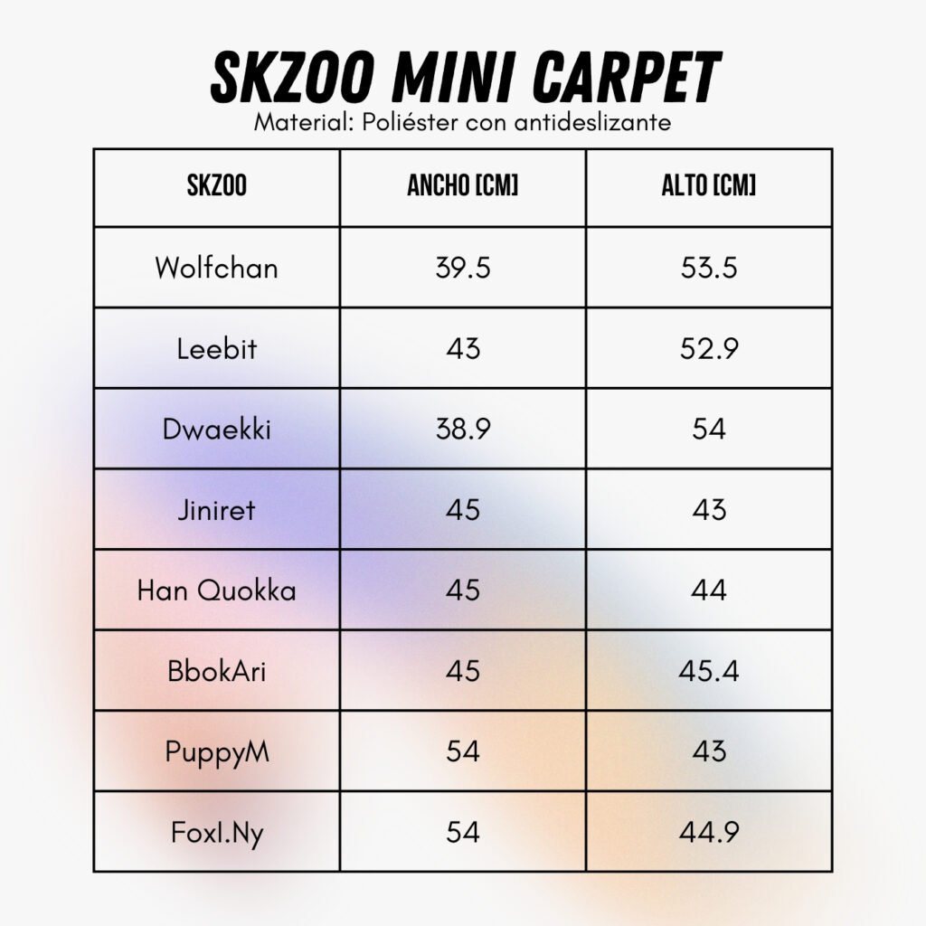 SKZOO Mini Carpet FANCLUB Japan - Imagen 2