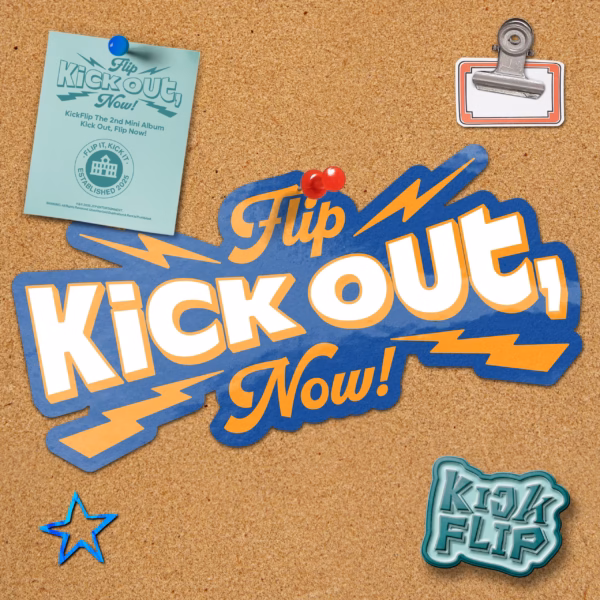 KickFlip The 2nd Mini Album "Kick Out, Flip Now!"