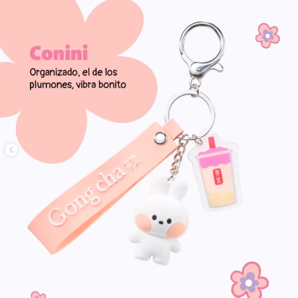Gong cha Keyring