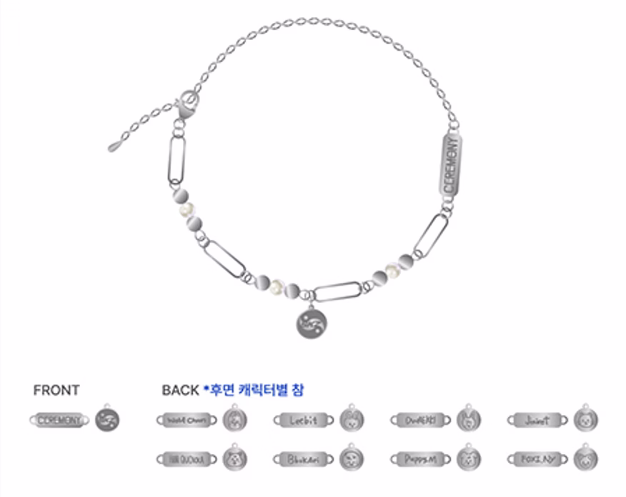 Stray Kids ['KARMA' POP-UP STORE] SKZOO Ceremony Necklace