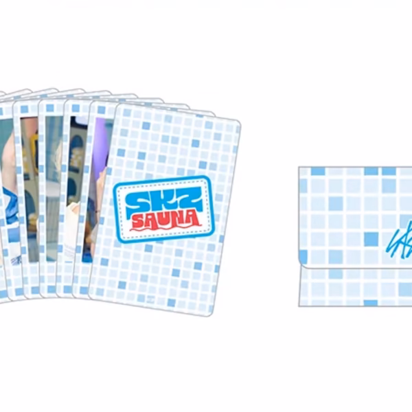 Stray Kids [SKZ Sauna] Photo Card Set (9 Pieces)