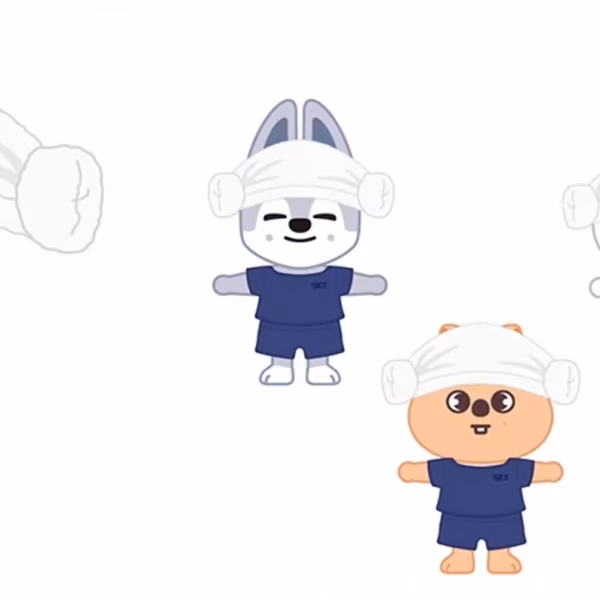 Stray Kids [SKZ Sauna] SKZOO Plush Outfit Sauna Ver