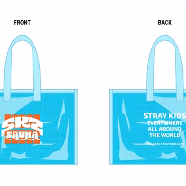 Stray Kids [SKZ Sauna] Clear Mesh Tote bag