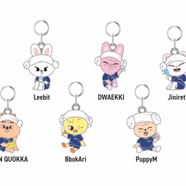 Stray Kids [SKZ Sauna] Key Holder Charm