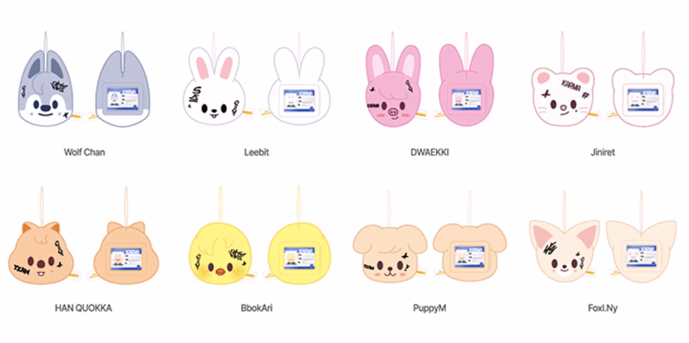 Stray Kids ['KARMA' POP-UP STORE] SKZOO Name Tag (Karma Ver)
