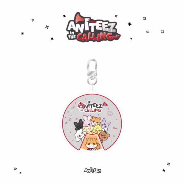 ATEEZ [ANITEEZ IN THE CALLING] ACRYLIC ROULETTE KEYRING