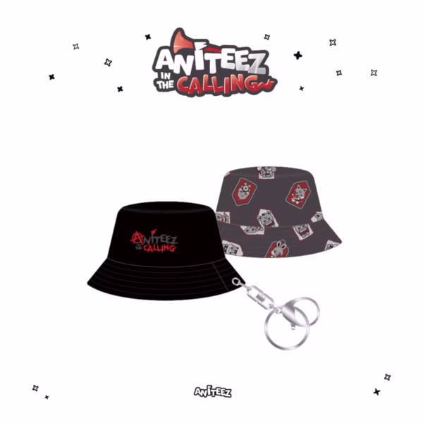 ATEEZ [ANITEEZ IN THE CALLING] BUCKET HAT KEYCHAIN