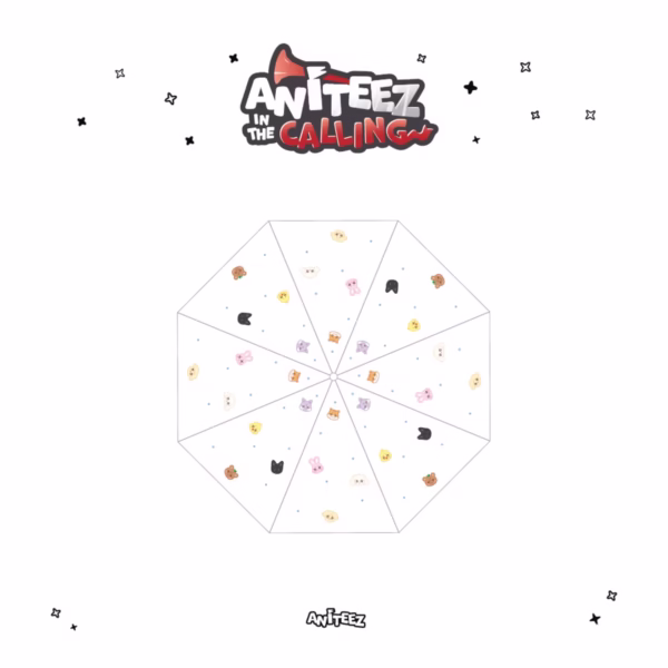 ATEEZ [ANITEEZ IN THE CALLING] CLEAR UMBRELLA