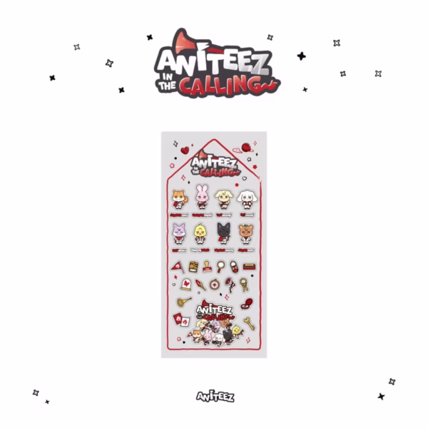 ATEEZ [ANITEEZ IN THE CALLING] EPOXY STICKER
