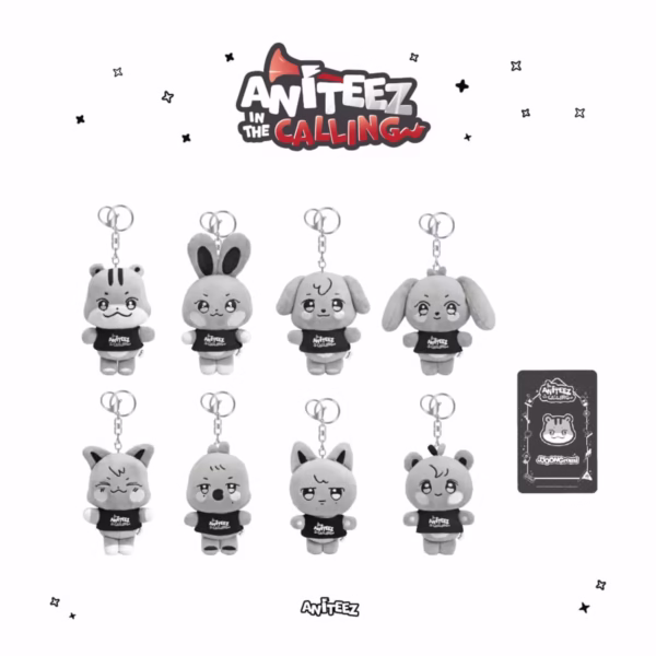 ATEEZ [ANITEEZ IN THE CALLING] THE CALLING ANITEEZ PLUSH KEYRING