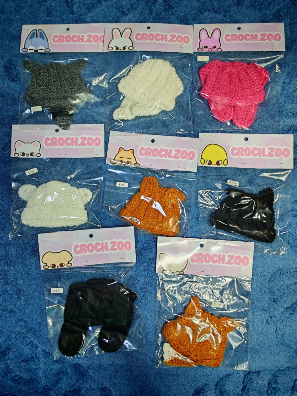 SKZOO 10cm [croch.zoo] Gorros MANIAC Tour