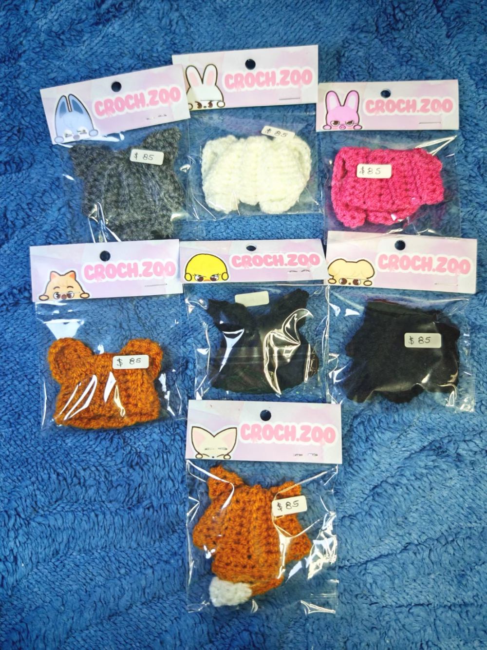 Micro SKZOO 5cm [croch.zoo] Gorros MANIAC Tour