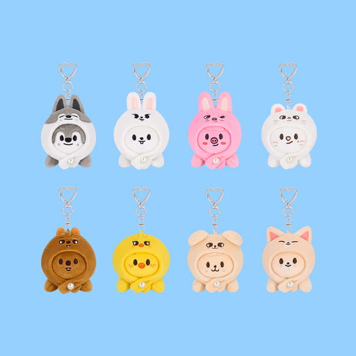 Stray Kids [dominATE : celebrATE Merch] SKZOO Keyring Lying ver.