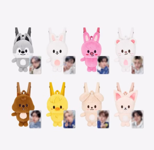 Stray Kids [STAY in Our Little House] SKZOO PLUSH BACKPACK