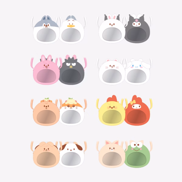 Stray Kids [SKZOO X SANRIO CHARACTERS] PLUSH PVC CROSS BAG