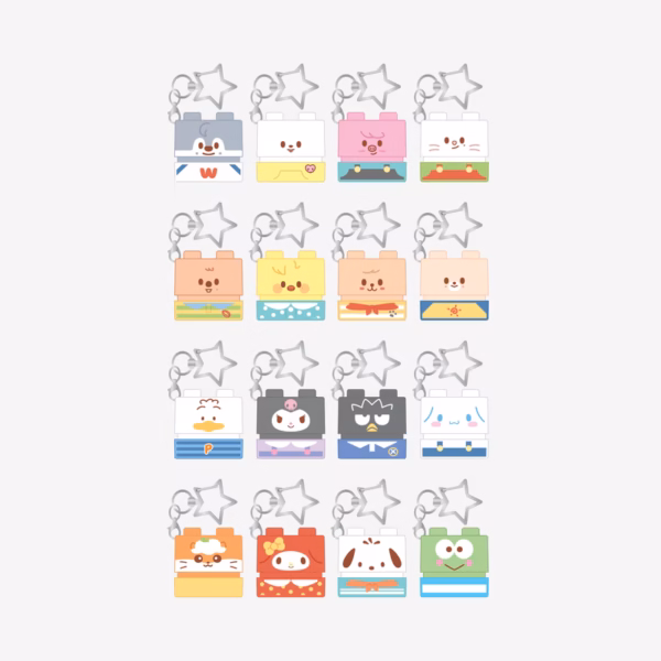 Stray Kids [SKZOO X SANRIO CHARACTERS] SECRET BLOCK STAMP