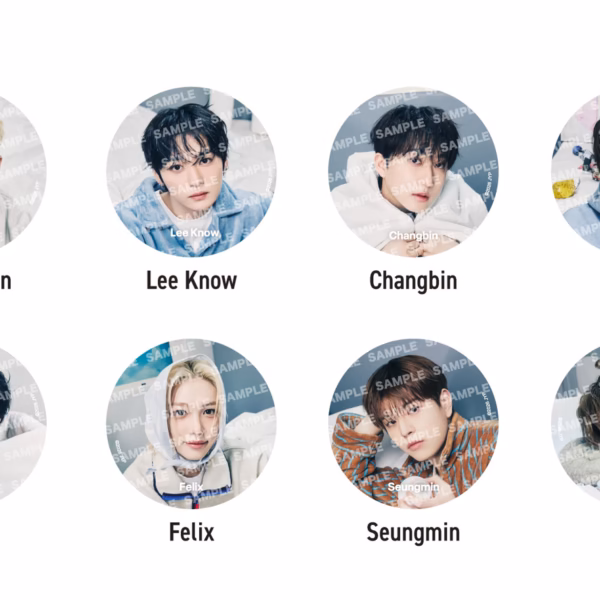 Stray Kids [RUN IT MERCH - JAPAN] PHOTO BADGE