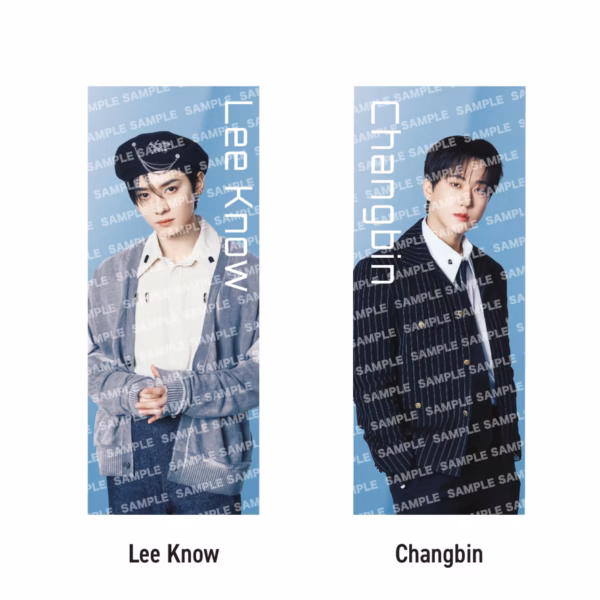 Stray Kids [RUN IT MERCH - JAPAN] PHOTO FACE TOWEL