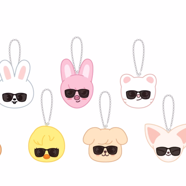 Stray Kids [RUN IT MERCH - JAPAN] RANDOM FACE KEYRING
