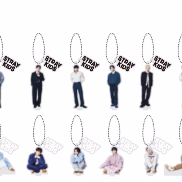 Stray Kids [RUN IT MERCH - JAPAN] RANDOM MINI ACRYLIC STAND CHARM