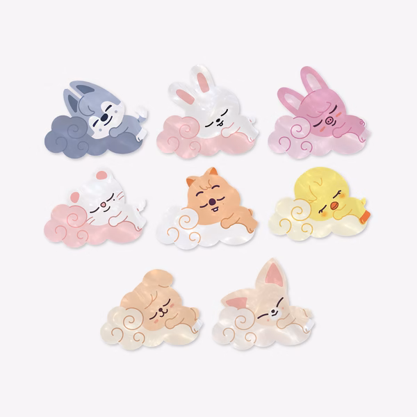 Stray Kids [RUN IT MERCH - SEOUL] SKZOO ACRYLIC HAIR CLIP