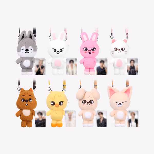 Stray Kids [RUN IT MERCH - SEOUL] SKZOO PLUSH CROSS BAG