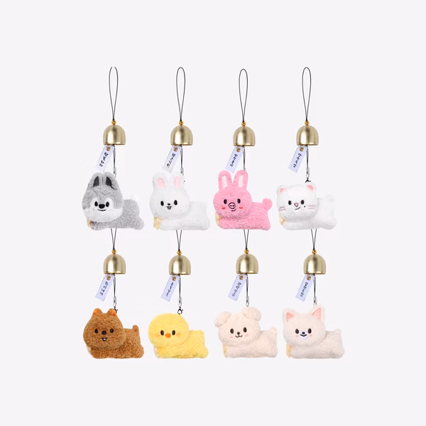 Stray Kids [RUN IT MERCH - SEOUL] SKZOO PLUSH DOOR BELL KEYRING