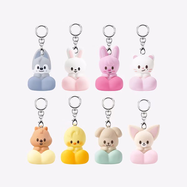 Stray Kids [RUN IT MERCH - SEOUL] SKZOO SECRET CLICKER KEYRING