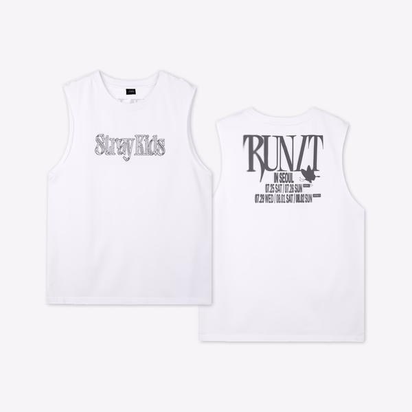 Stray Kids [RUN IT MERCH - SEOUL] SLEEVELESS TOP