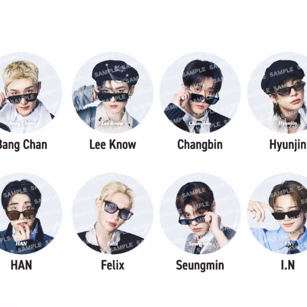 Stray Kids [RUN IT MERCH 2 - JAPAN] PHOTO BADGE