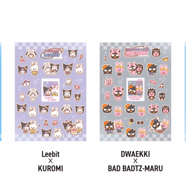 Stray Kids [RUN IT MERCH 2 - JAPAN] SKZOO×SANRIO CHARACTERS STICKER