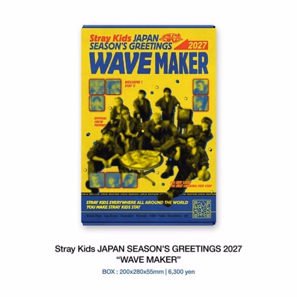 Stray Kids [JAPAN SEASON’S GREETINGS 2027] WAVE MAKER